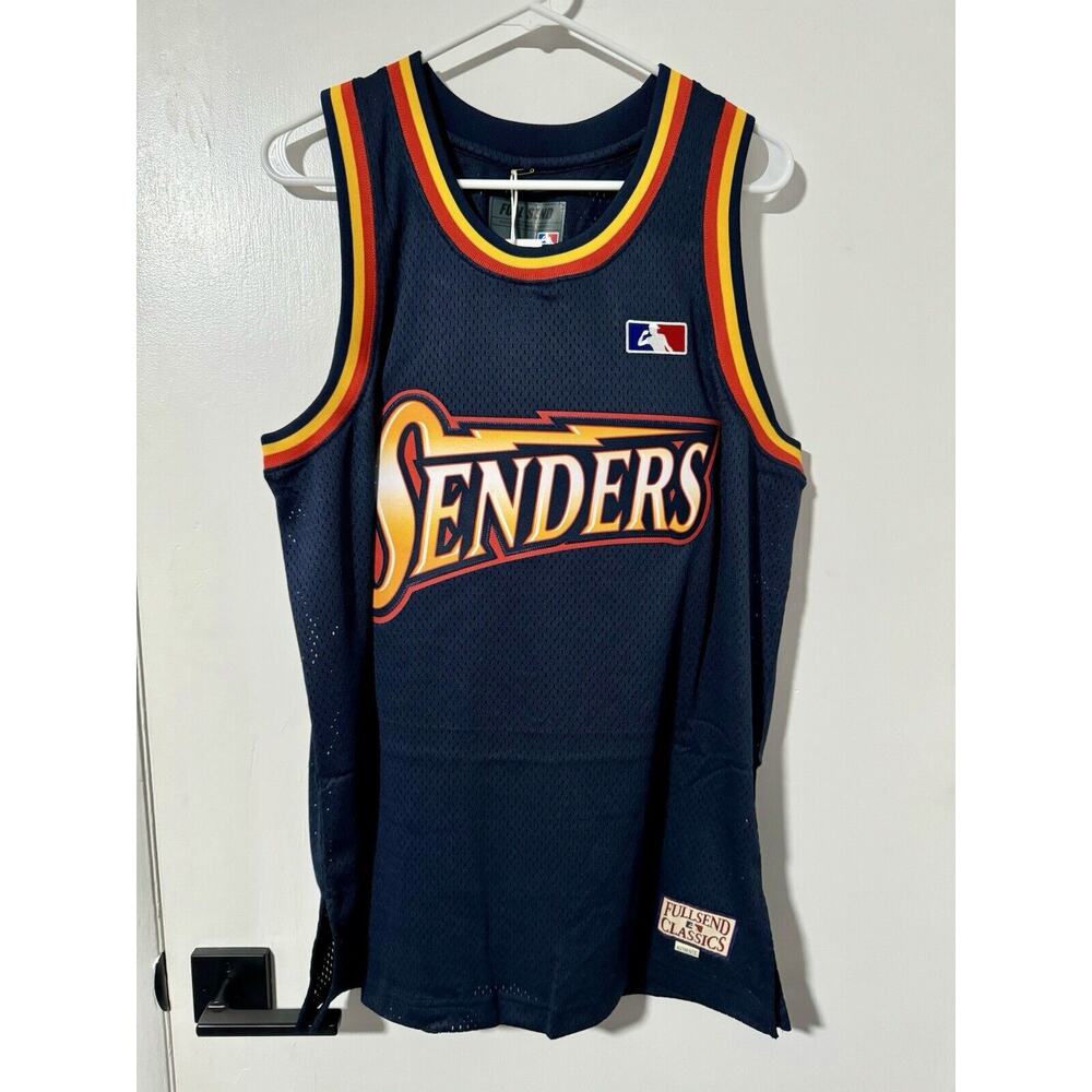 Full Send Golden State Basketball Jersey Size Large NWT